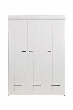 WOOOD Garderobe Connect m struktur, H195xB140xD53