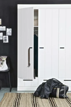 WOOOD Garderobe Connect m struktur, H195xB140xD53