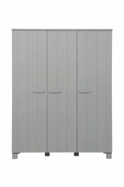 WOOOD Garderobeskab Dennis, 3 låger