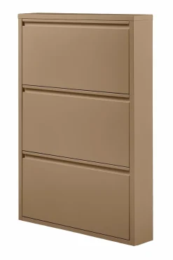 WOOOD Skoskab med 3 rum Sabine