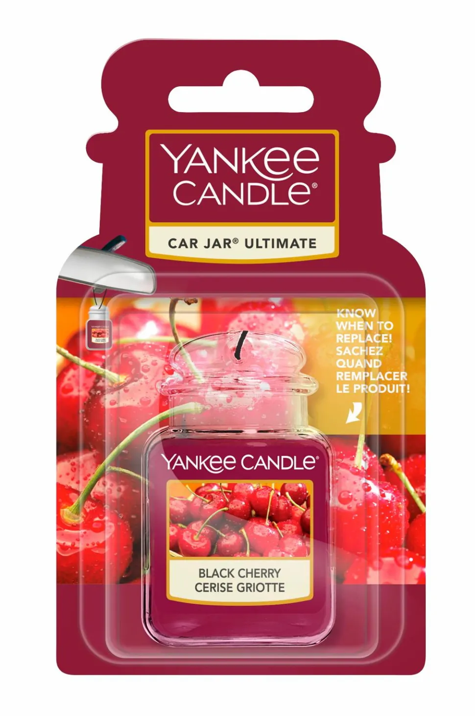 Yankee Candle Car Jar Ultimate Black Cherry
