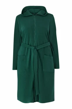 Zizzi Badekåbe mLise L/S Zipper Bathrobe