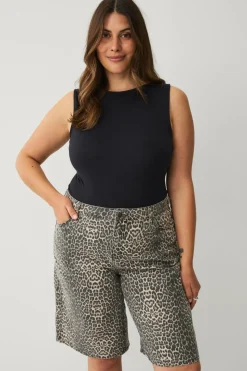 Zizzi Denimshorts jLeona Bermuda Shorts