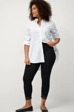 Zizzi Leggings Leggings 3/4 Lace