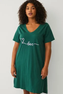 Zizzi Natkjole mAlba S/S Blk Dress