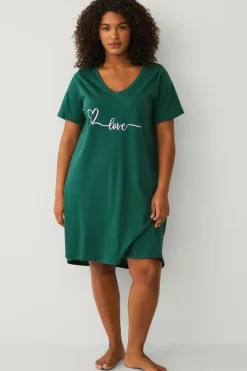 Zizzi Natkjole mAlba S/S Blk Dress