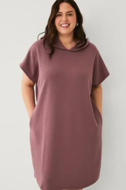 Zizzi Natkjole mAlisa S/S Knee Dress