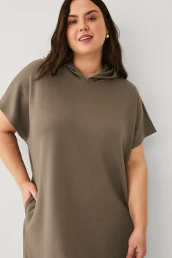 Zizzi Natkjole mAlisa S/S Knee Dress