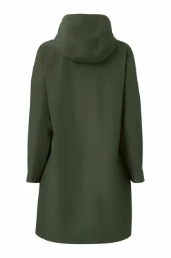 Zizzi Regnjakke caKlara Zip L/S Raincoat