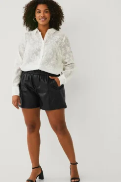 Zizzi Shorts eAlina Abk PU