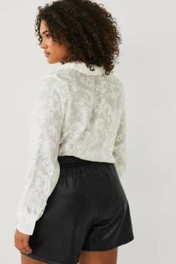 Zizzi Shorts eAlina Abk PU