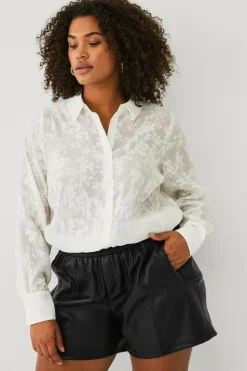 Zizzi Shorts eAlina Abk PU