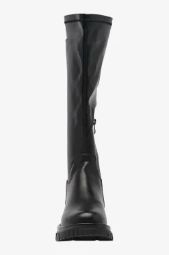 Zizzi Støvler fHelli PU Long Boots ekstra bred pasform