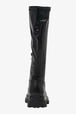 Zizzi Støvler fHelli PU Long Boots ekstra bred pasform
